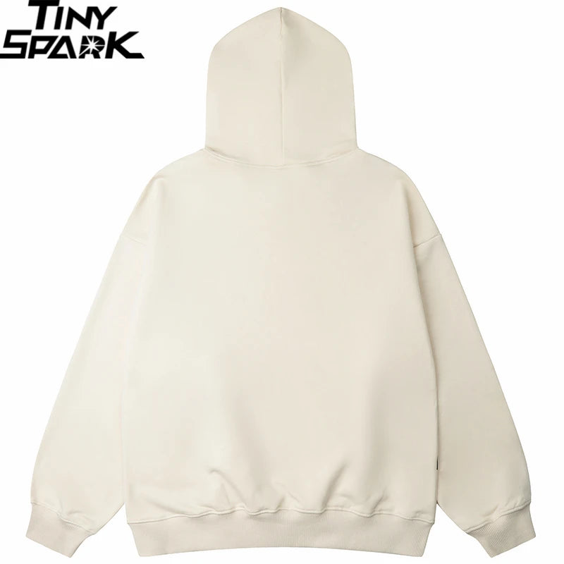 Black PINERS streetwear hoodie with shadow graphic design, unisex cotton hoodie with hood and pullover style.